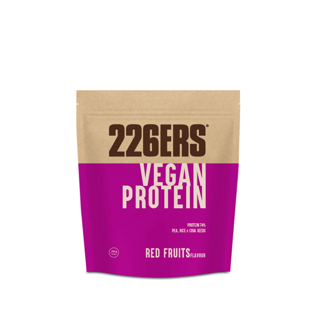 VEGAN PROTEIN 700 - Vegan Protein Shake Powder - 700g Red fruits front