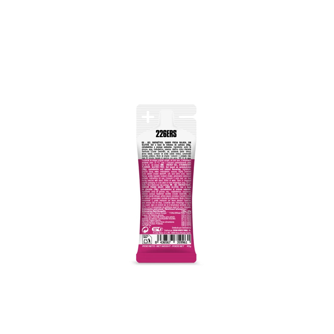 HIGH ENERGY GEL XS 45g - Energy Gel with cyclodextrin | 226ERS
