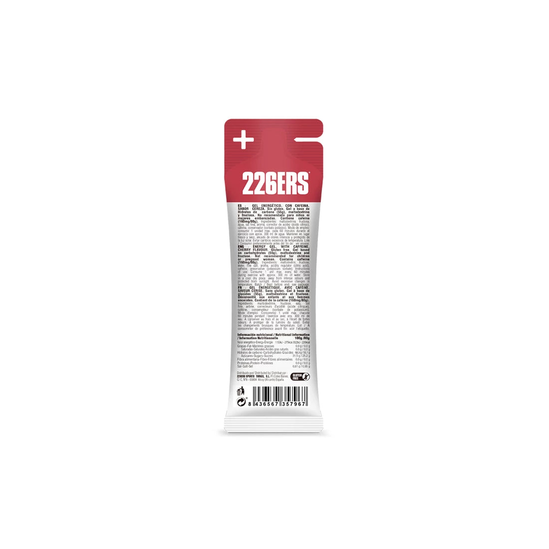 HIGH FRUCTOSE GEL - Energy Gel - 80g