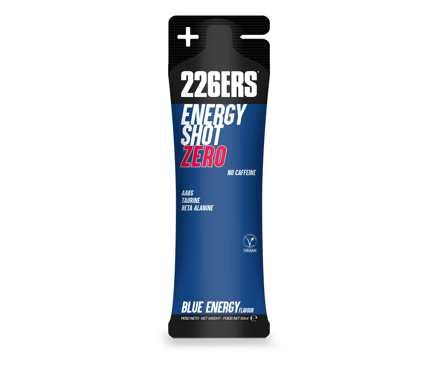 ENERGY SHOT STICK 60ml Blue energy front