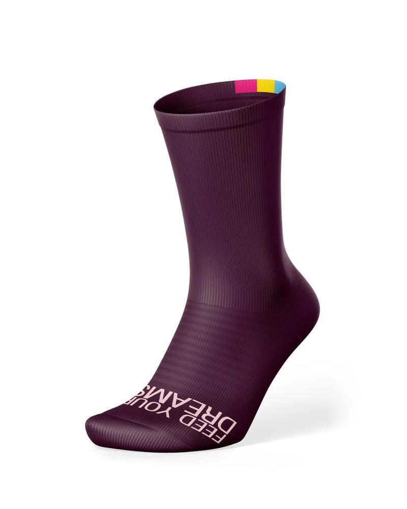 226ERS SPORTS SOCKS Burgundy