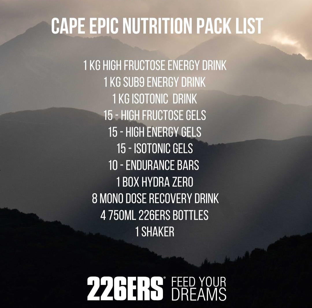 Cape Epic Fuel Pack