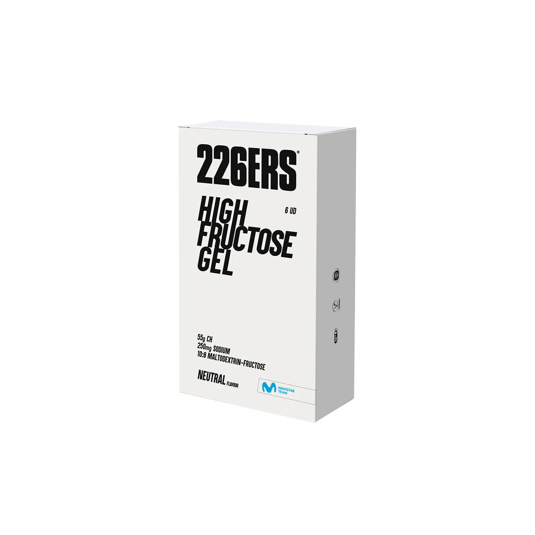 BOX - 6 HIGH FRUCTOSE GEL 80g