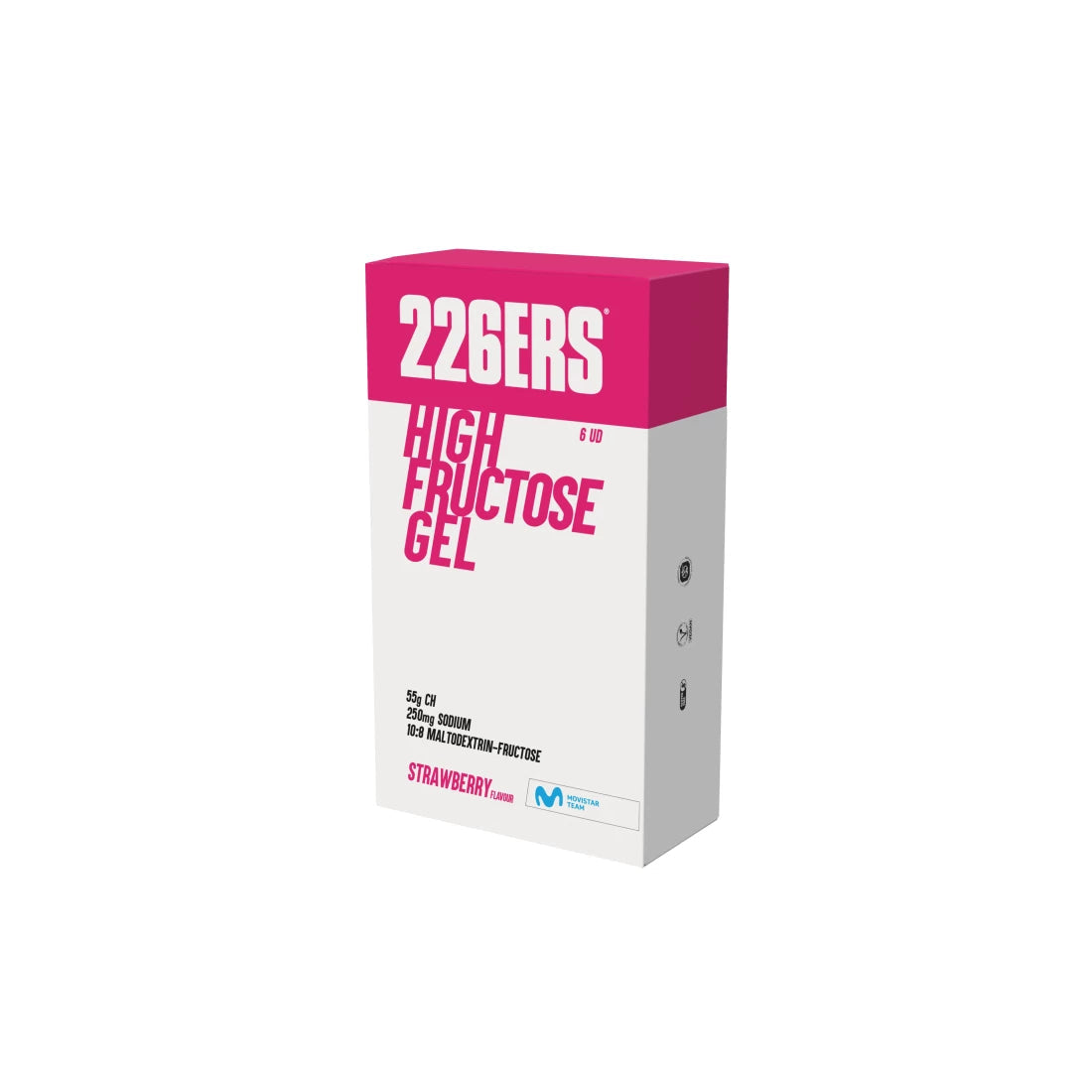 BOX - 6 HIGH FRUCTOSE GEL 80g