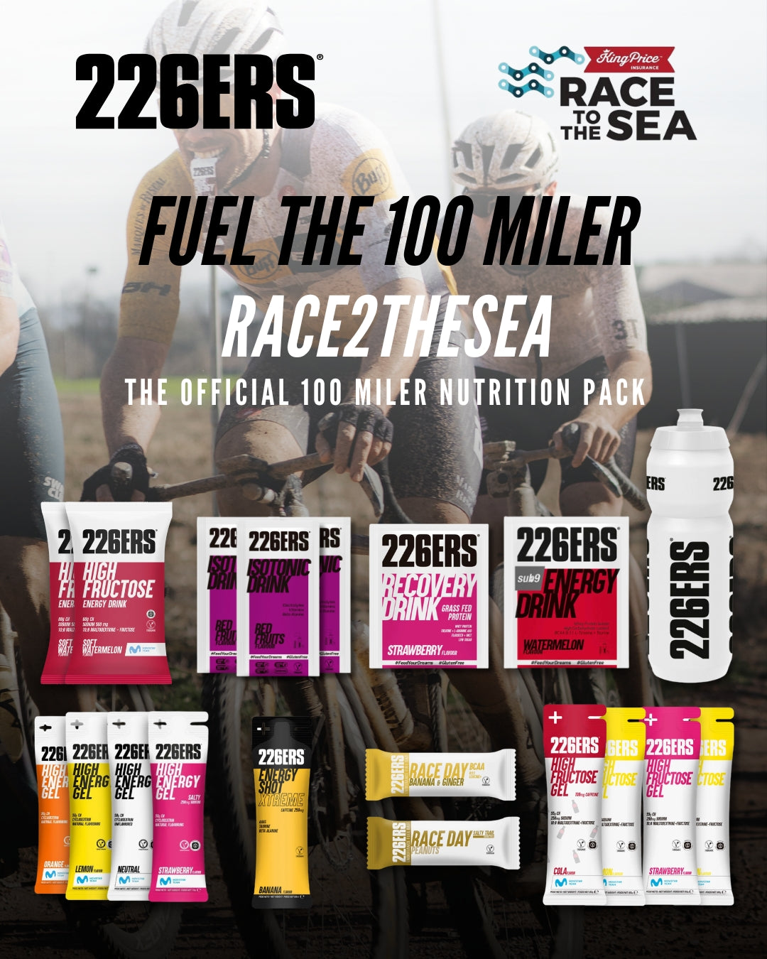 Race2TheSea Official Nutrition Pack