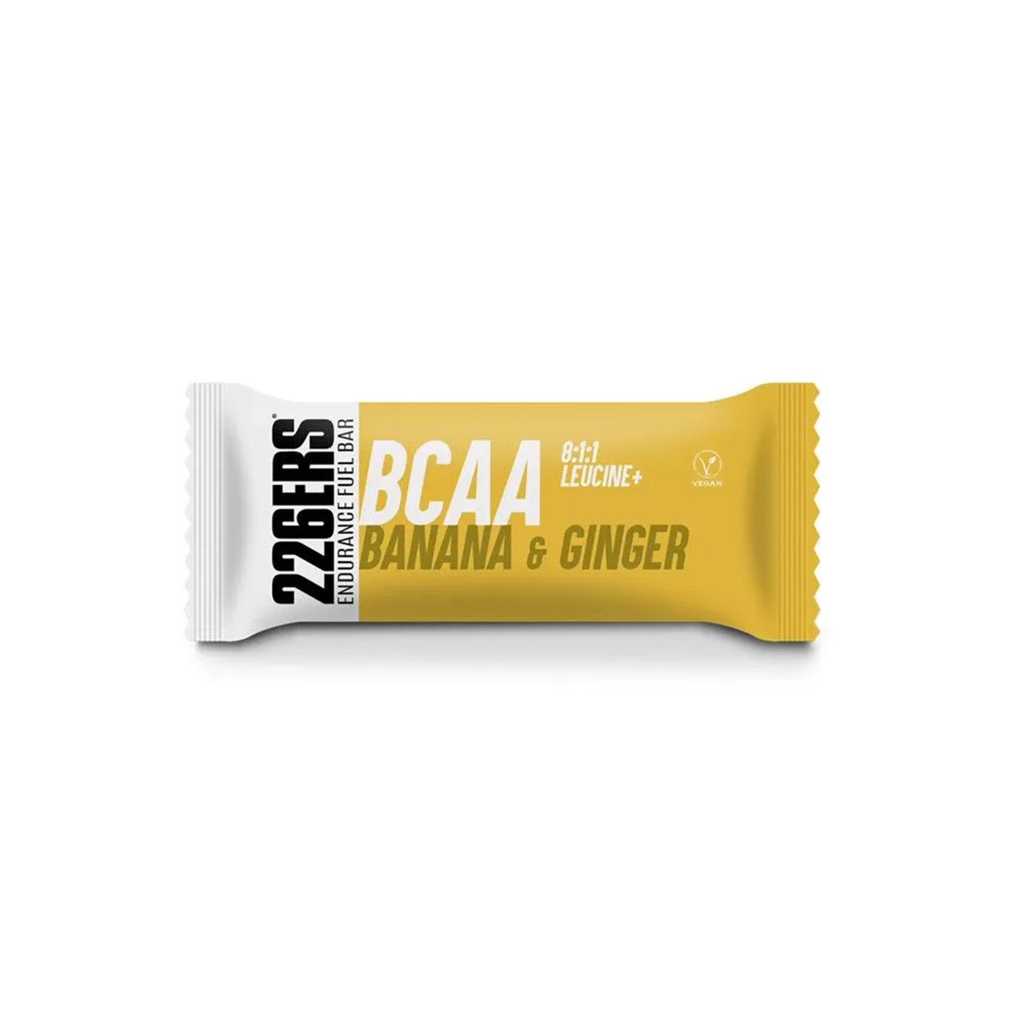 ENDURANCE FUEL BAR BCAA - Energy Vegan Bar - 60g banana & ginger