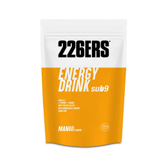 SUB9 ENERGY DRINK 1kg MANGO front 226ers