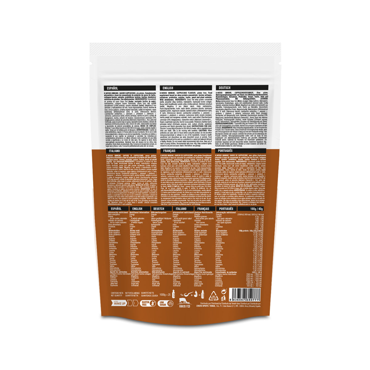 K-WEEKS IMMUNE - Protein Shake Powder
