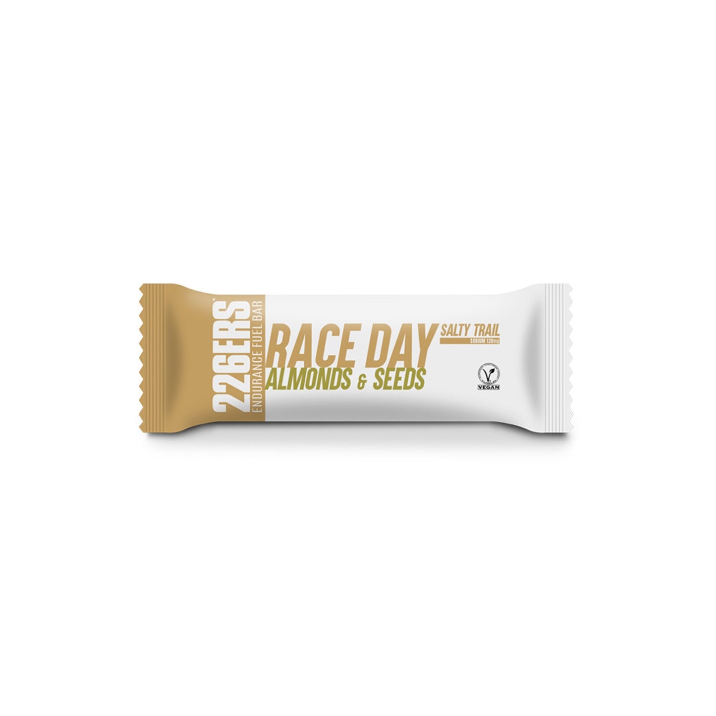 RACE DAY BAR SALTY TRAIL - Energy Bar with Sodium - 40g almonds