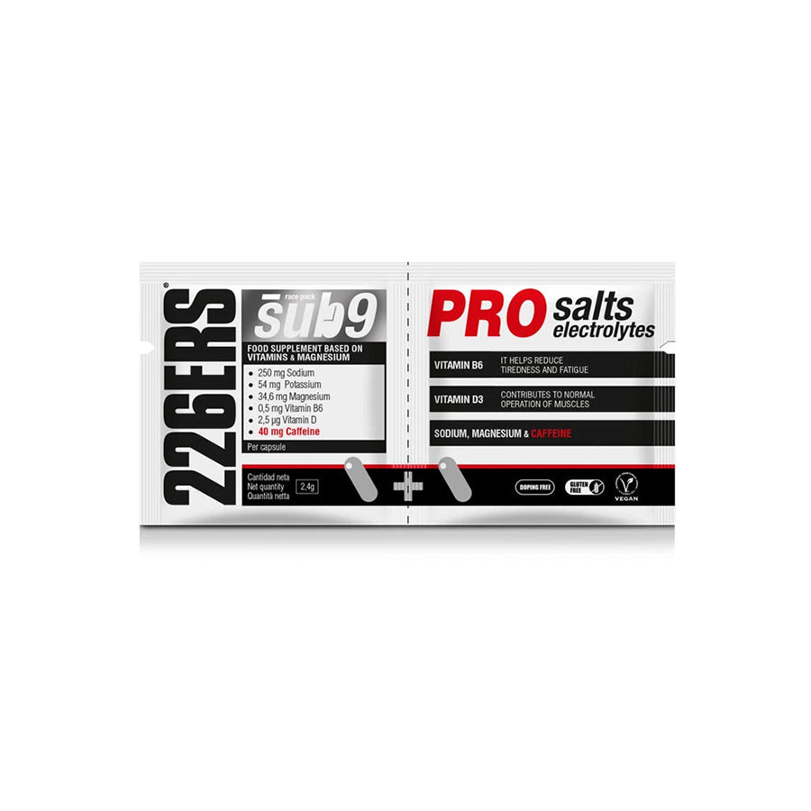 SUB9 PRO SALTS ELECTROLYTES - Salts and Electrolytes with Caffeine - 2 Capsules