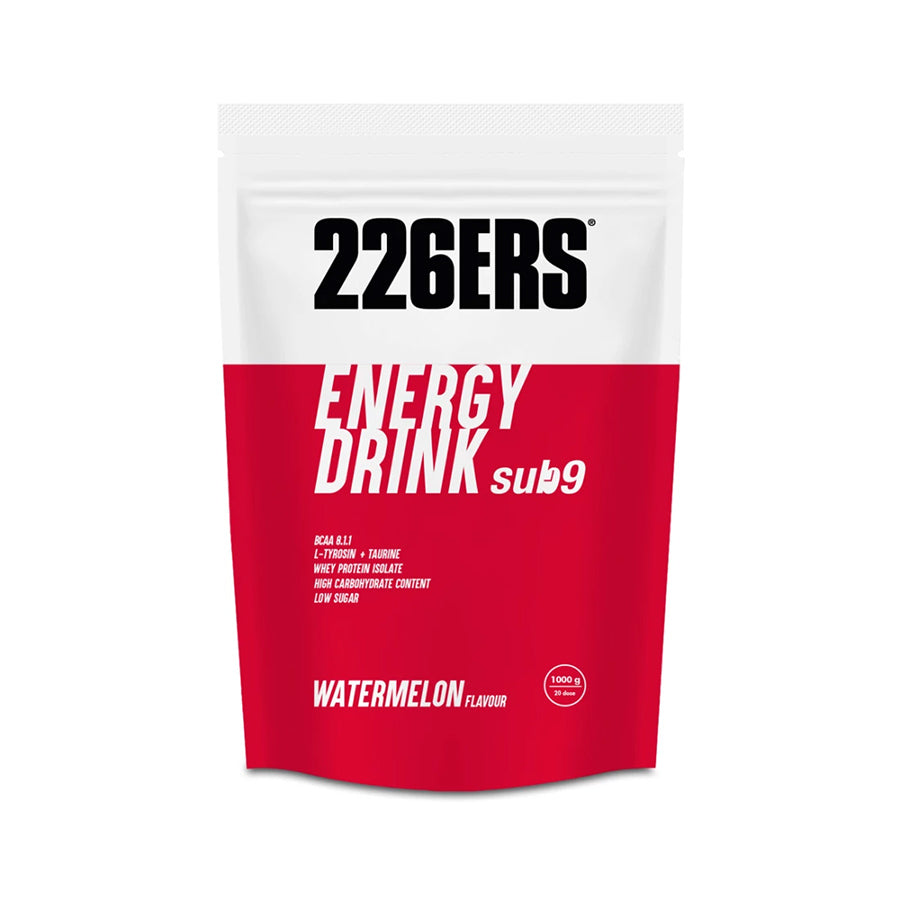 SUB9 ENERGY DRINK 1kg watermelon front 226ers