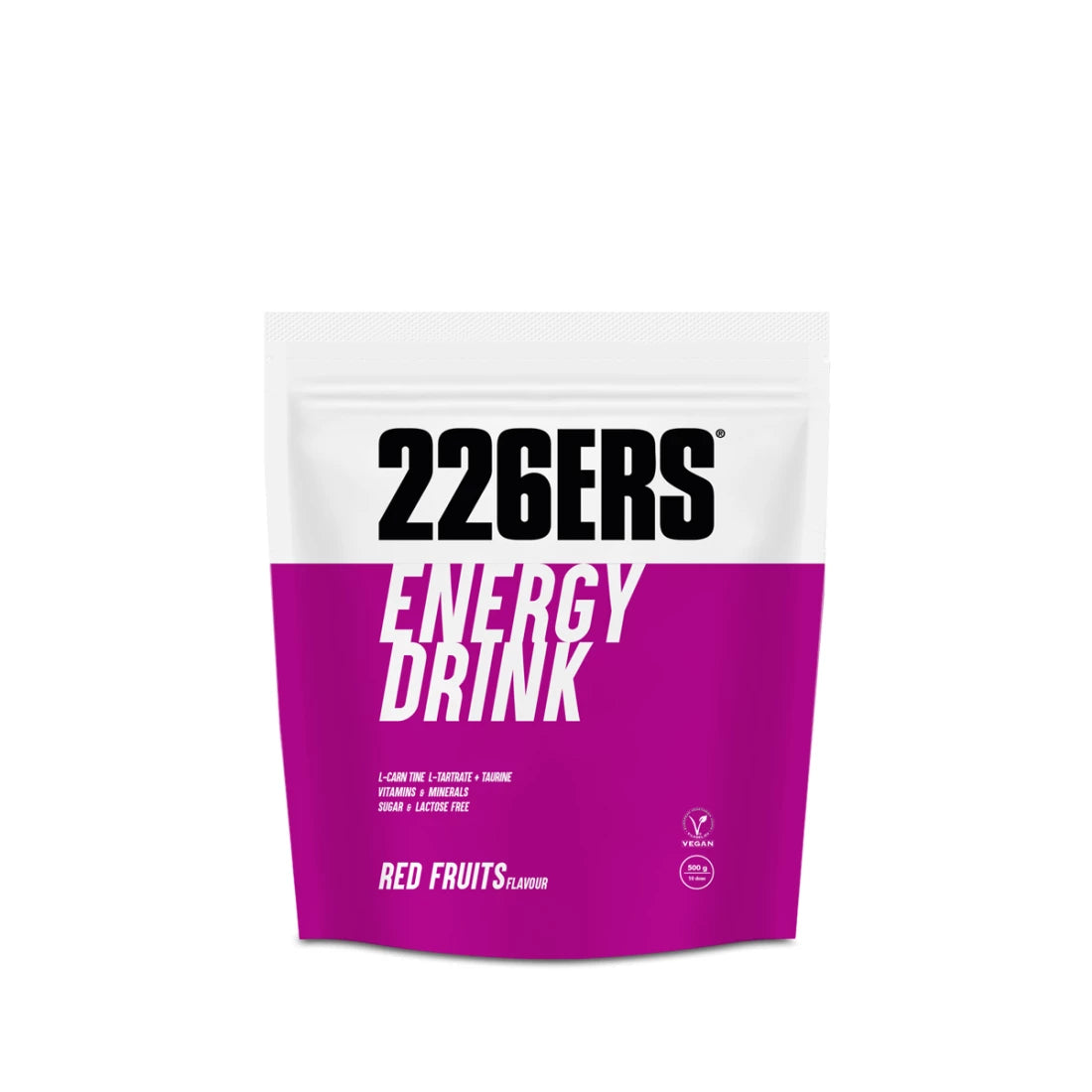 ENERGY DRINK 500g red fruits front 226ers