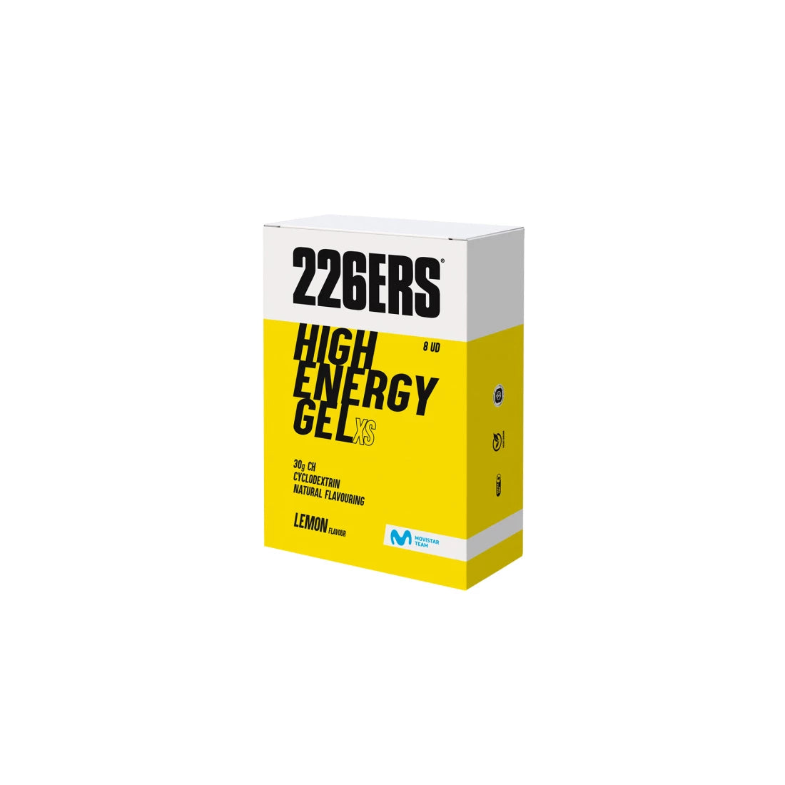 BOX - 8 HIGH ENERGY GEL XS 45g