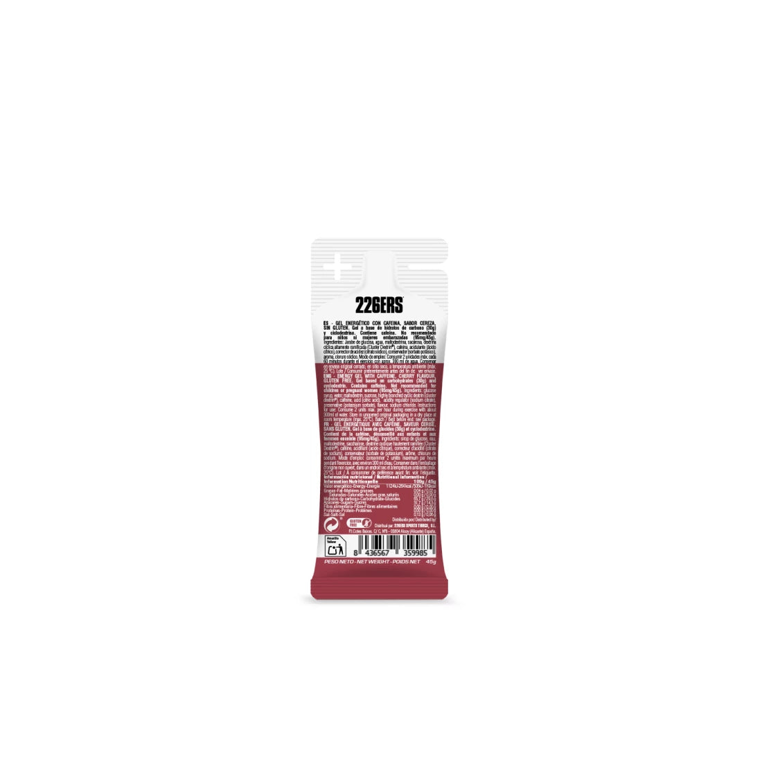HIGH ENERGY GEL XS 45g - Energy Gel with cyclodextrin