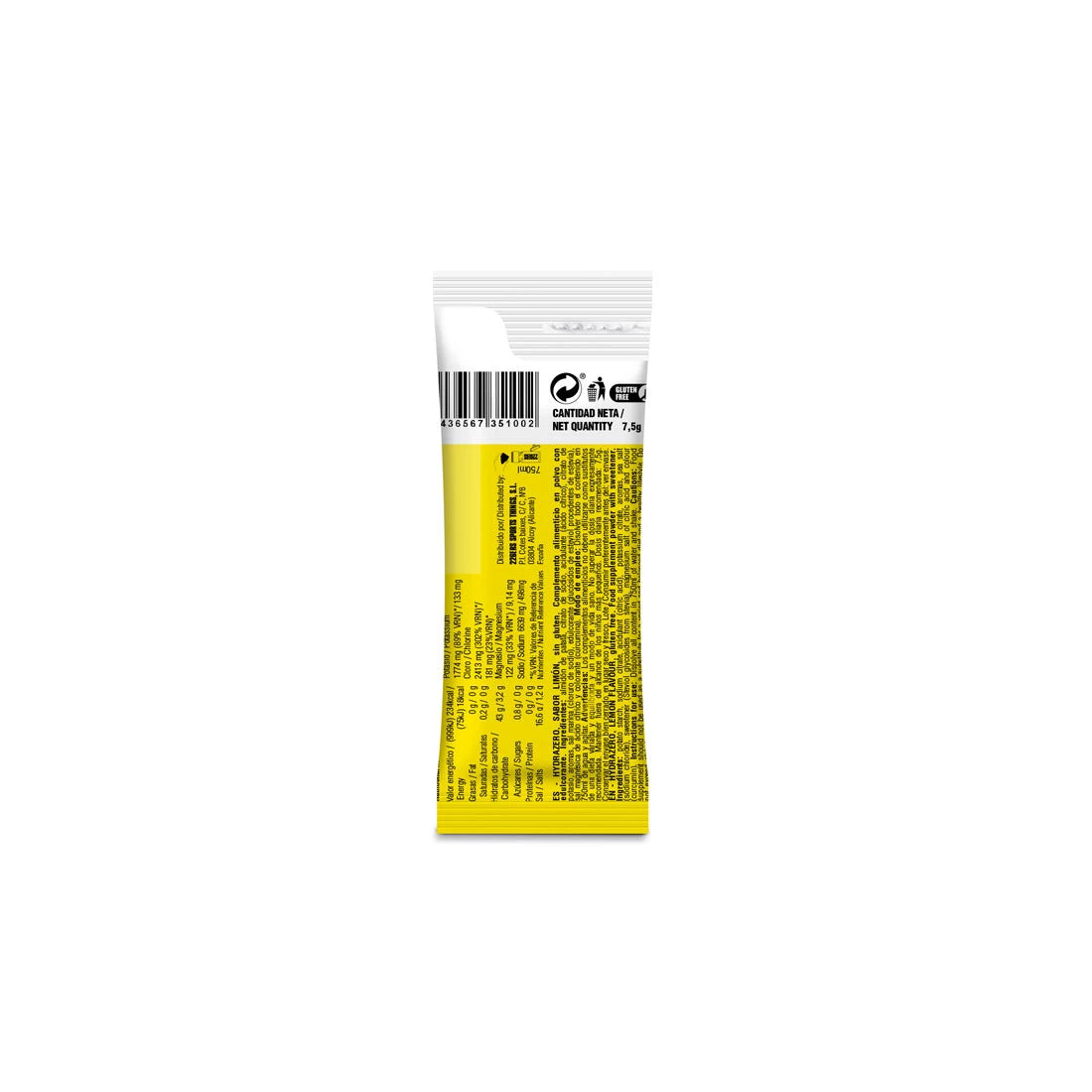 226ERS HYDRAZERO - Hypotonic Drink - Monodose 7.5g lemon back