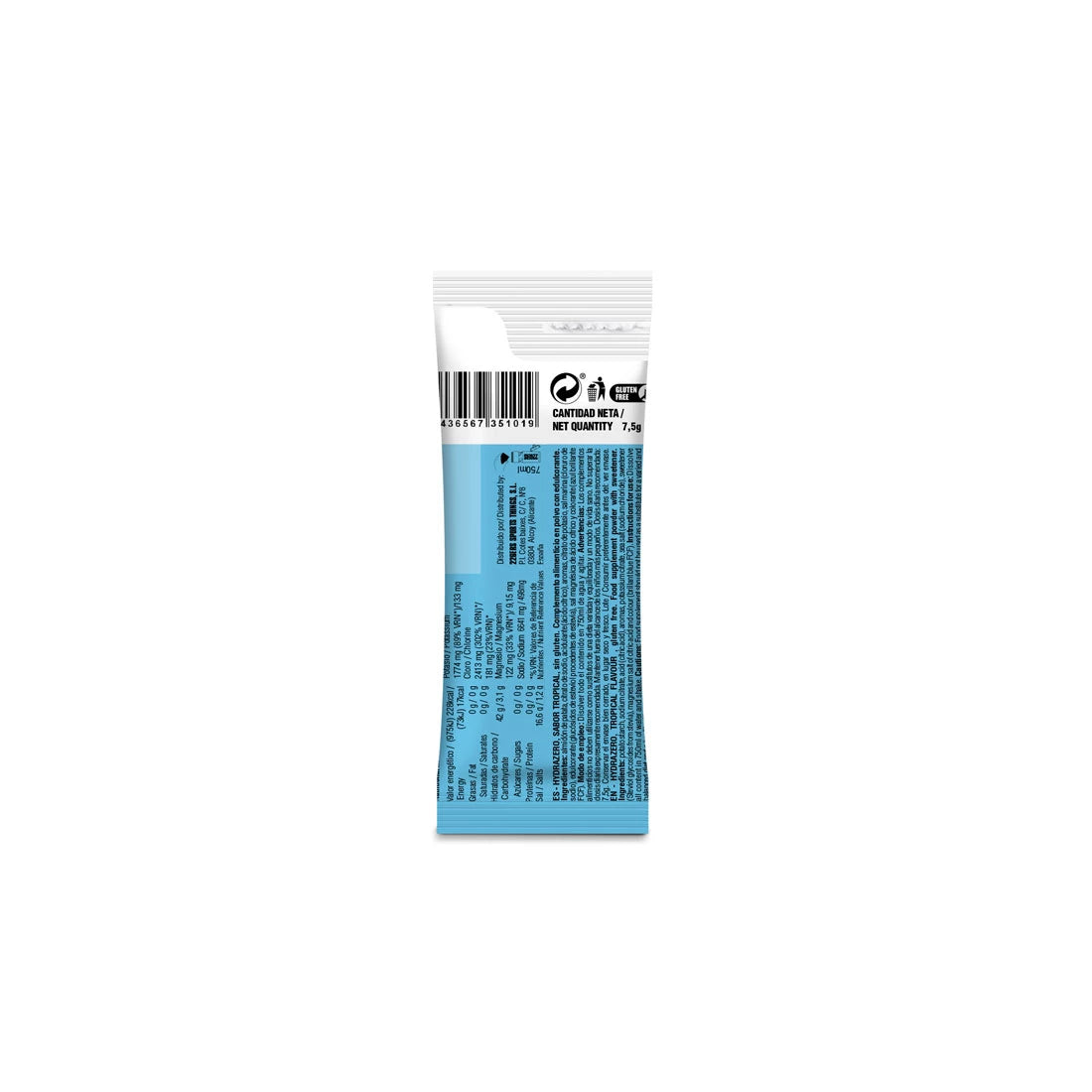 226ERS HYDRAZERO - Hypotonic Drink - Monodose 7.5g tropical back