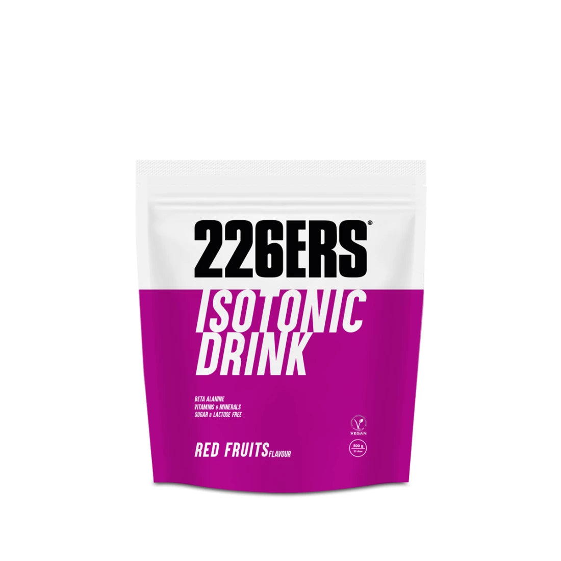 isotonic drink red fruits front 500g 226ers