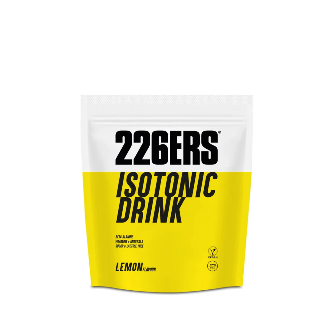 isotonic drink lemon front 500g 226ers