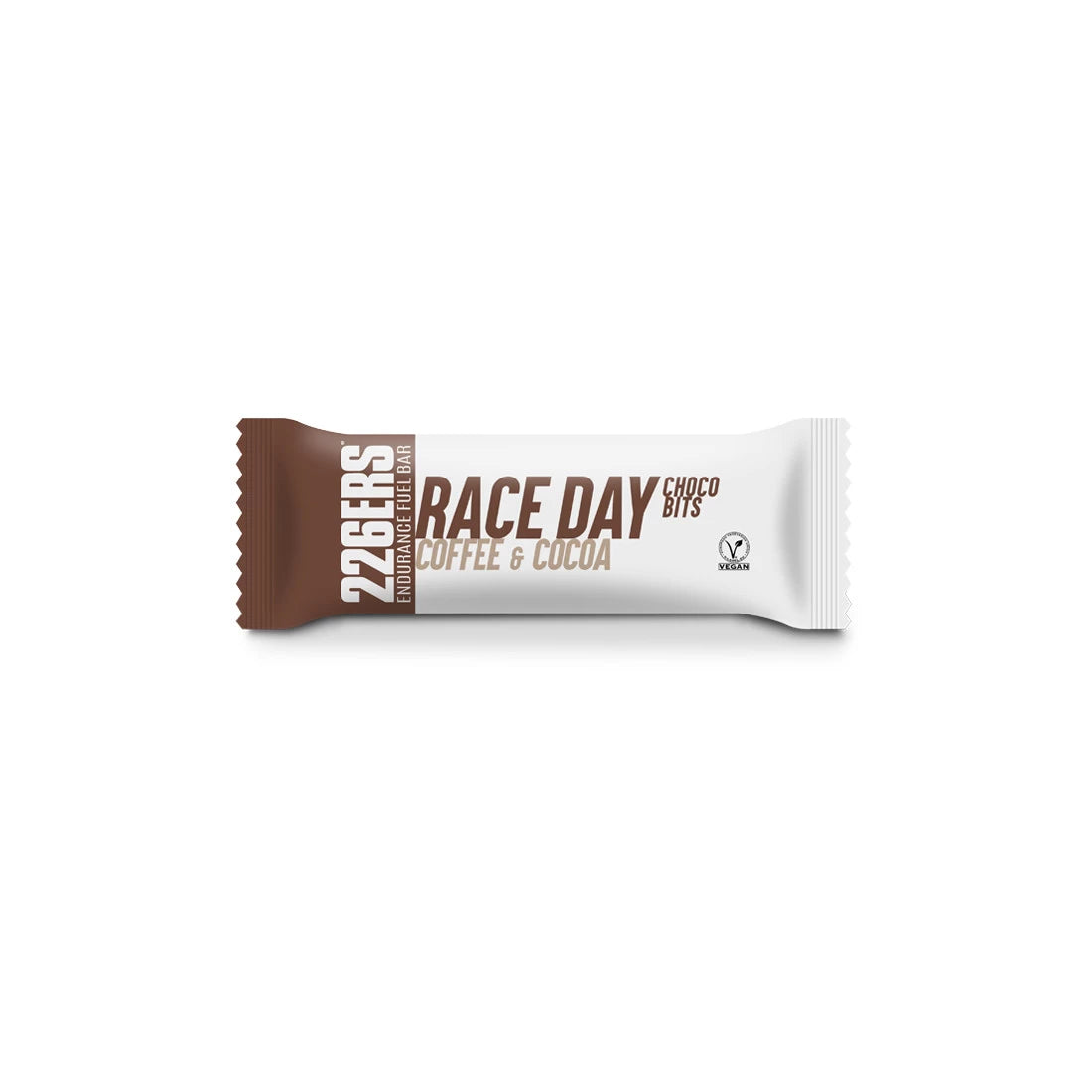 RACE DAY BAR CHOCO BITS - Energy Bar with Chocolate Chips - 40g Coffee & Cocoa