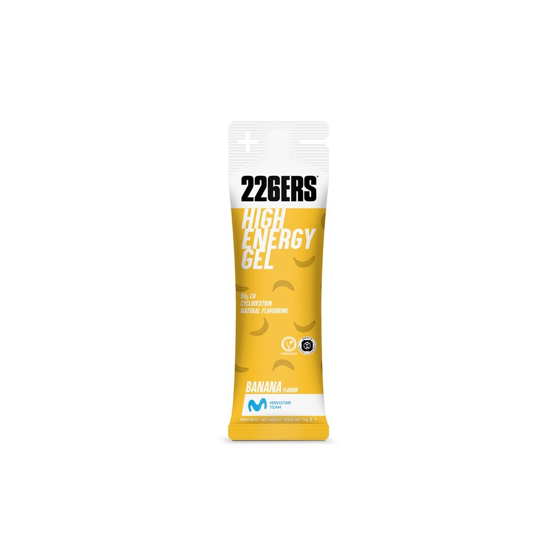 HIGH ENERGY GEL 76g - Energy Gel banana